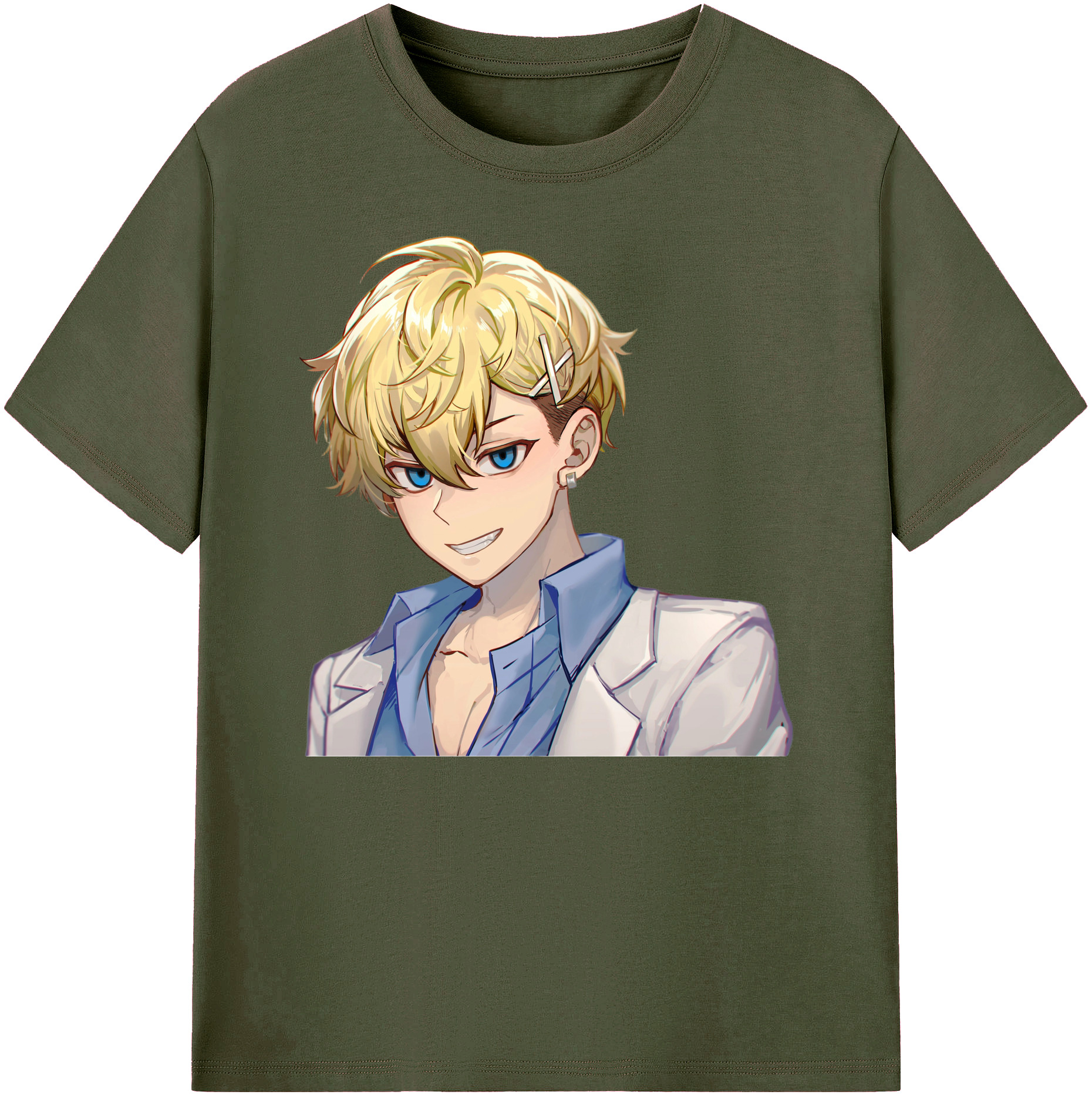 （画像用） 東京リベンジャーズ Tokyo Revengers 綿100％ メンズ半袖Tシャツ｜肌触りやわらか＆通気性